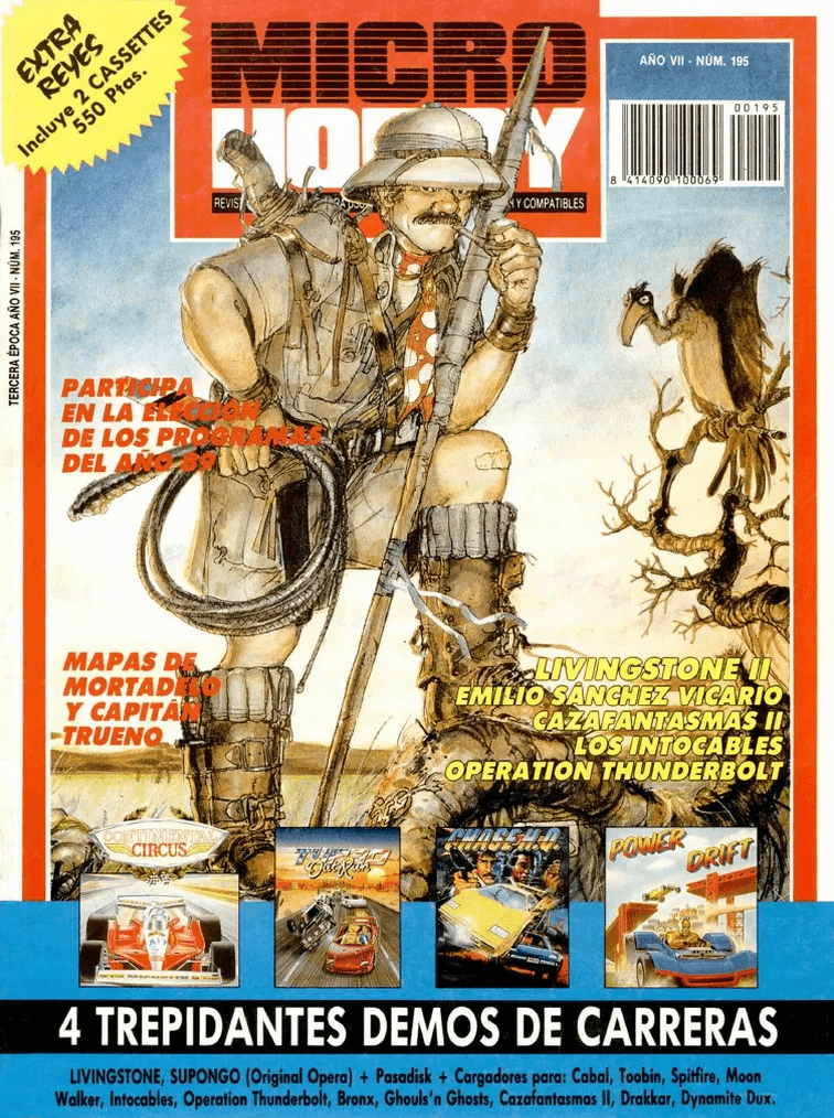Portada de la revista Microhobby dedicada al ZX Spectrum