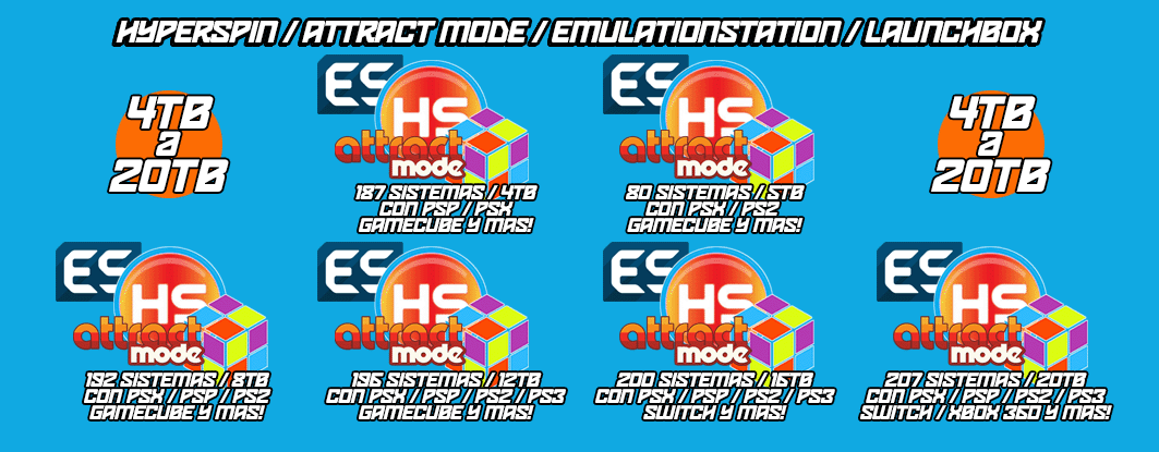 HyperSpin / Attract Mode / EmulationStation / LaunchBox / BigBox HyperSpin / Attract Mode / EmulationStation / LaunchBox / BigBox