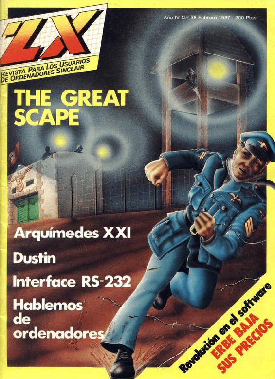 Portada de la revista ZX dedicada al Spectrum y ordenadores de 8 bits