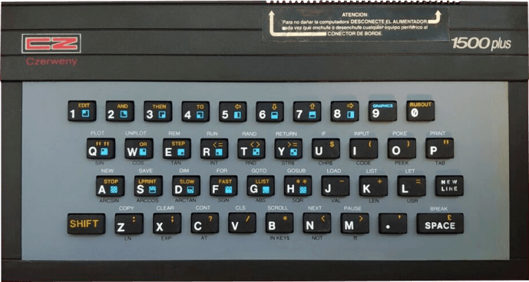 Czerweny CZ 1500, computadora personal argentina compatible con el Sinclair ZX81